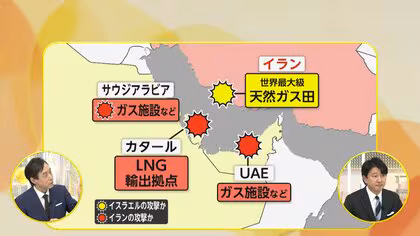 【解説】イスラエルとの和平仲介は困難か　世界最大級イランのガス田攻撃や要人殺害相次ぐ　ますます混迷の中東情勢