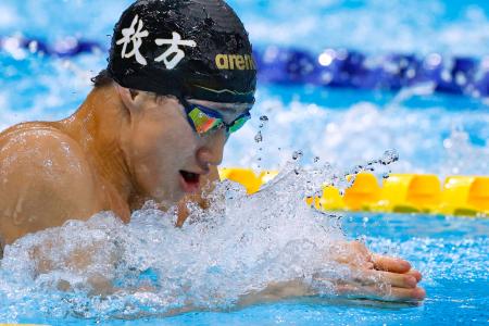 １７歳大橋、男子１００平日本新　競泳の日本選手権