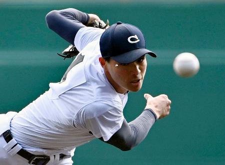 阿南光１―３中京大中京　中京大中京、１失点リレー