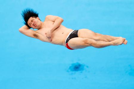 ３３歳坂井、アジア大会代表確実　飛び込みの翼ジャパン杯