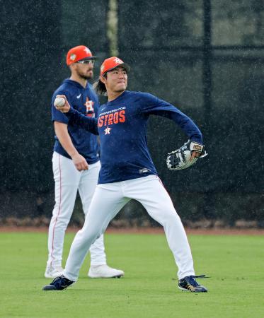 アストロズ今井、次回は本拠地で　傘下３Ａとの練習試合に登板