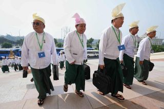 ミャンマー、大統領選出を協議へ　上下両院合同の連邦議会開催