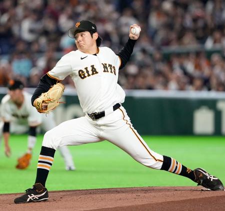 巨２―１楽　ルーキー竹丸、５回１失点