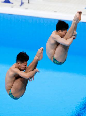 須山、伊熊組がアジア大会へ　飛び込みの翼ジャパン杯