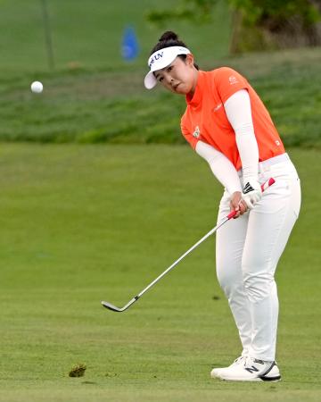 山下１０位浮上、原は１７位　米女子ゴルフ第２日