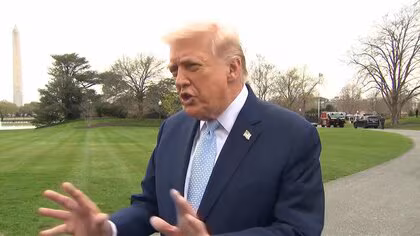 トランプ大統領「イランは交渉を望んでいるが私は望まない」改めて交渉を否定　軍事作戦は順調と強調