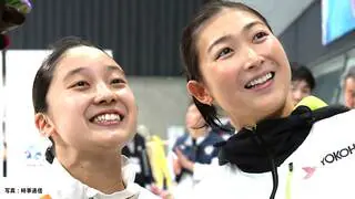 成田実生 400m個人メドレーで今大会初V、マイクにおでこをぶつけるハプニング 池江璃花子 50m自由形Vで&ldquo;3冠&rdquo;達成【競泳・日本選手権】