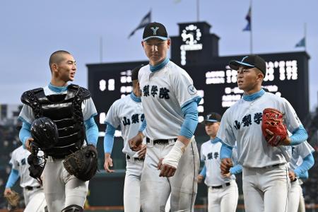 山梨学院５―３長崎日大　山梨学院が逃げ切る