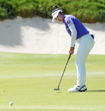 米女子ゴルフ、山下・畑岡が５位　ファウンダーズ・カップ最終日