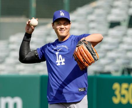 大谷翔平、開幕５戦目に先発へ　佐々木朗希は４戦目