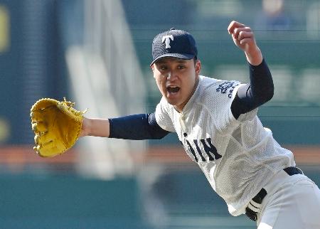 熊本工０―４大阪桐蔭　川本が１４奪三振で完封