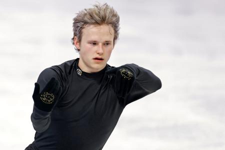 マリニン「４回転半」２度か　世界フィギュア「可能性ある」