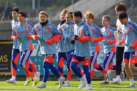 日本代表、２９日親善試合へ合宿　サッカー、冨安はけがで不参加