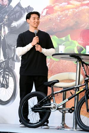 中村輪夢、五輪メダルに意欲　自転車ＢＭＸのエース