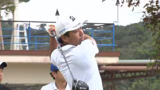 比嘉一貴プロが選手育成のジュニアゴルフ大会を主催