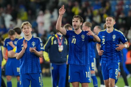 スウェーデンなど決勝へ　サッカーＷ杯欧州プレーオフ