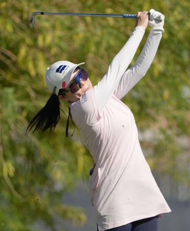 米女子ゴルフ、勝みなみ６位発進　６５マーク、首位と５打差