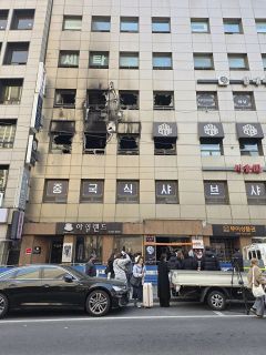 ソウル火災で重体だった邦人死亡　５０代女性