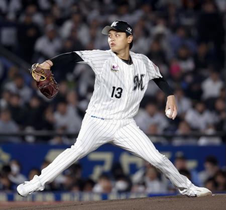 ロ３―１西（２７日）　新人の毛利が開幕戦勝利