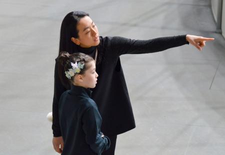 浅田真央さんがコーチデビュー　フィギュア元世界女王
