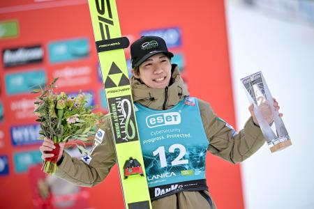 二階堂蓮が２位、中村直幹６位　Ｗ杯ジャンプ男子第２８戦