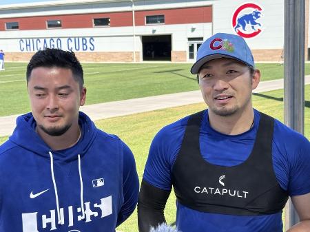 カブス鈴木は近くマイナー戦へ　ＷＢＣで右膝負傷、復帰へ順調