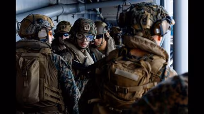 「国防総省が数週間の地上作戦を準備」アメリカメディアが報じる　「トリポリ」乗船の第31海兵遠征部隊がインド洋で上陸作戦の訓練も