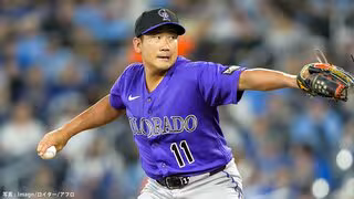 菅野智之、新天地デビューは5回途中1失点で降板、岡本和真との元巨人対決は空振り三振＆四球　勝利投手権利まであと1死