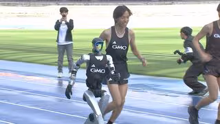 GMO入社の黒田朝日、初練習はロボットと並走！？「いずれ自分の後ろを走ってみたい」&ldquo;黒田ロボット&rdquo;との練習を希望