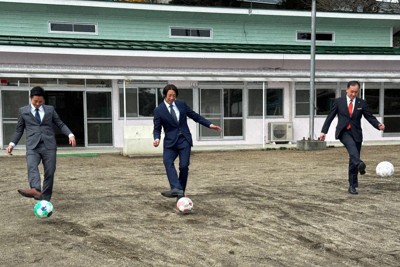 「地域を笑顔に」　サッカー選手が代表の発達支援施設開所　岩手