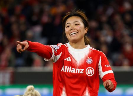 谷川萌々子のＢミュンヘンが４強　サッカー女子欧州ＣＬ