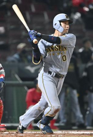 広５―７神（４日）　阪神３連勝、木浪２ラン