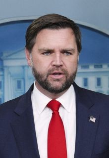 バンス米副大統領が不正対策担当　野党民主党優勢の州で摘発強化