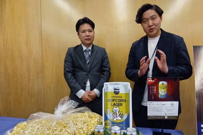 映画館のポップコーンがビールに　はじける食品ロス対策アイデア