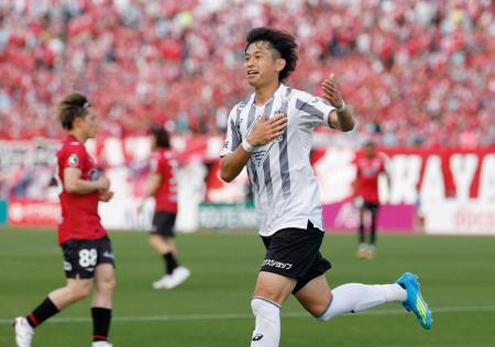 Ｊ１神戸、岡山退け勝ち点２２　百年構想リーグ第９節