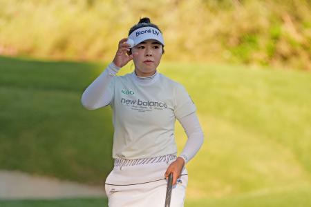 山下美夢有が首位と４打差の３位　米女子ゴルフ第３日