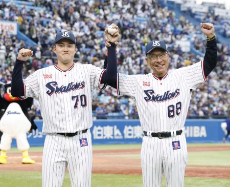 ヤクルト広沢がプロ初勝利　開幕直前に支配下契約