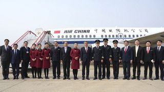 中国国際航空の平壌便運休　再開翌週、中東情勢も影響