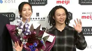 髙木美帆が笑顔の引退会見、平野歩夢のサプライズ登場に「頭が真っ白（笑）」今後は「いくつか興味を持っているものがあって&hellip;」