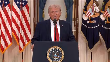 イランに撃墜されたアメリカ軍の戦闘機の乗員を救出　トランプ大統領「安全で無事だ」