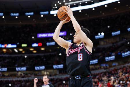 レーカーズ八村は２１得点　ＮＢＡ、ブルズ河村は３得点